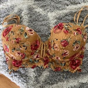 Used Floral Bra 34C